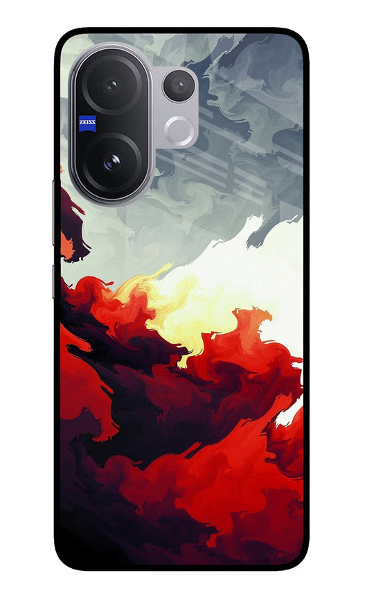 Fire Cloud Vivo V60 5G Glass Case
