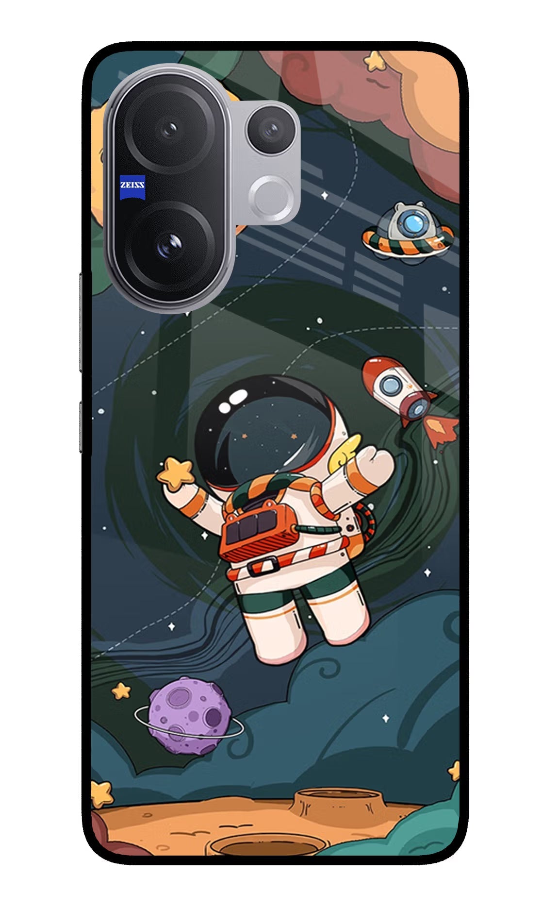 Cartoon Astronaut Vivo V60 5G Back Cover