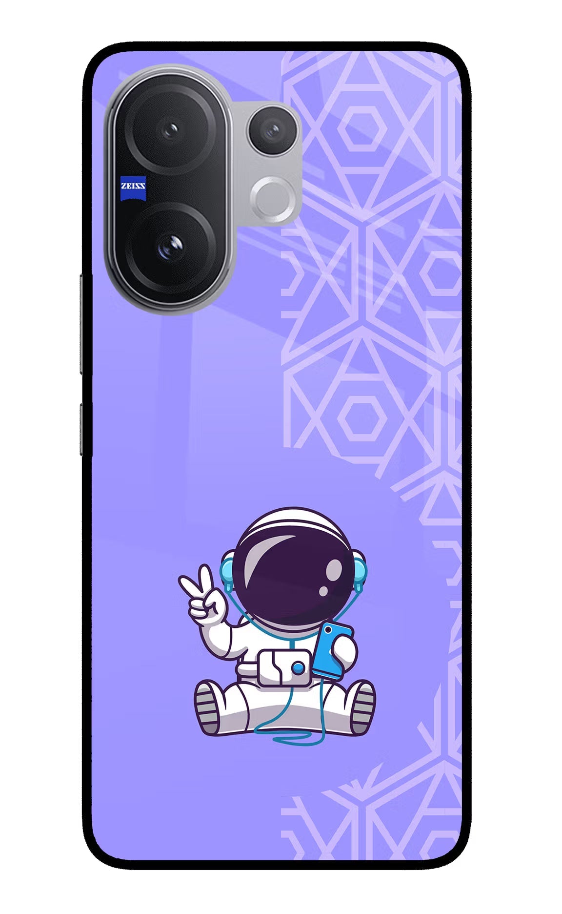 Cute Astronaut Chilling Vivo V60 5G Back Cover