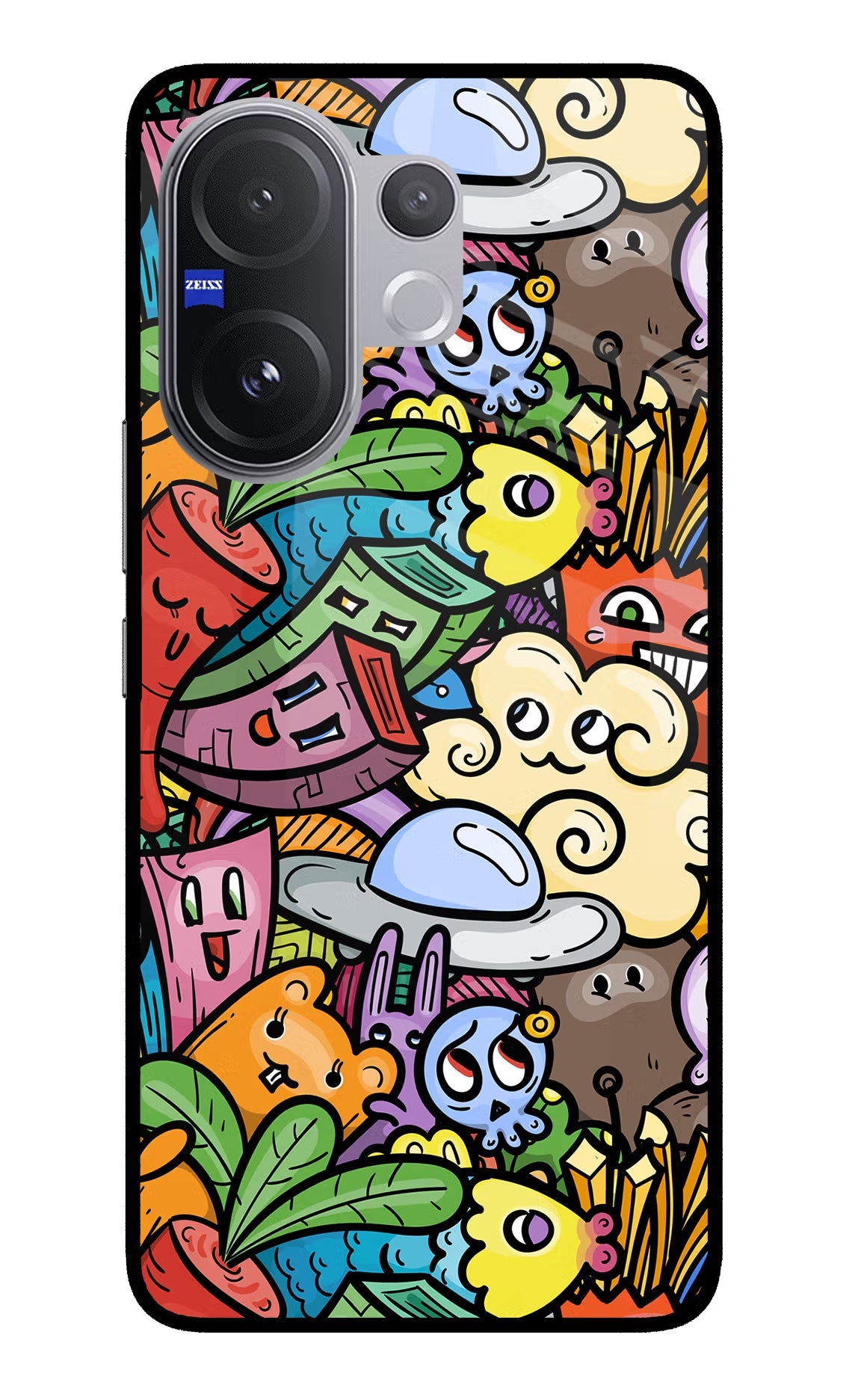 Veggie Doodle Vivo V60 5G Back Cover