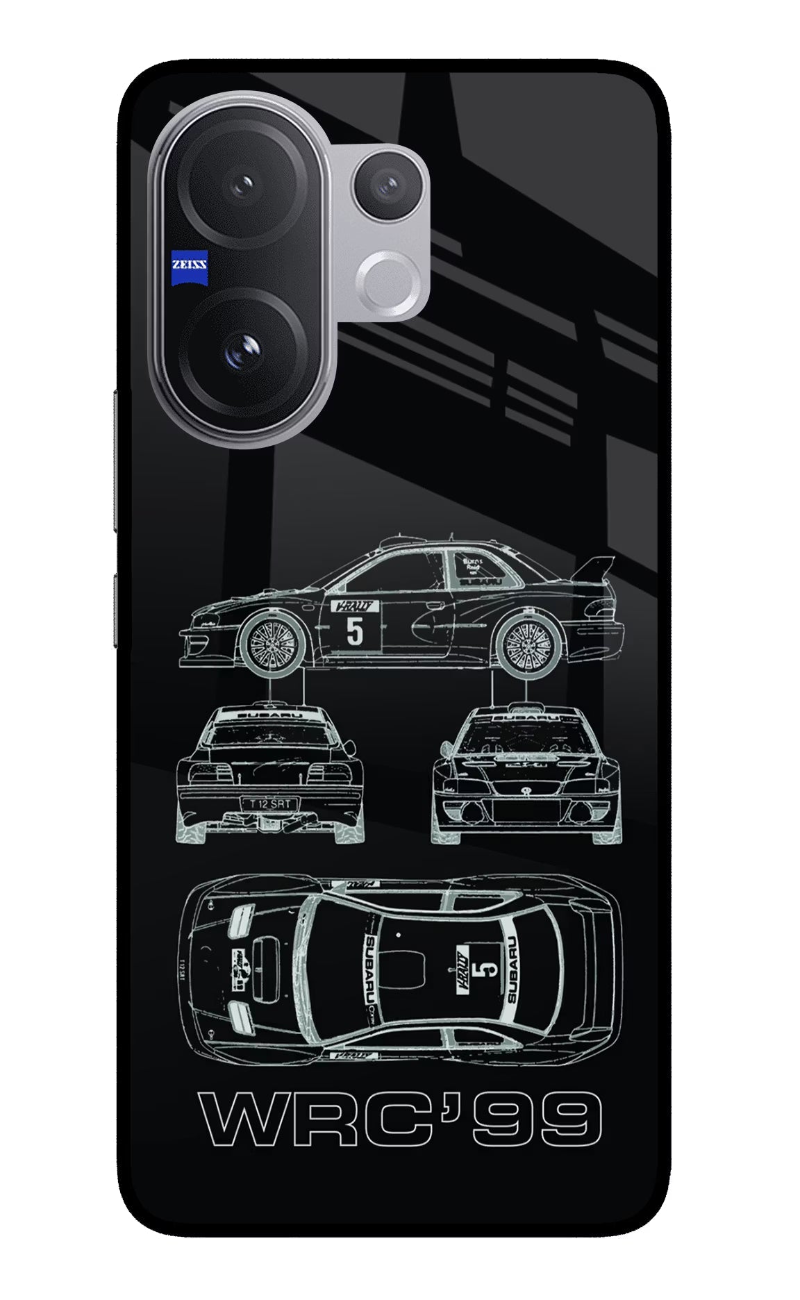 WRC'99 Vivo V60 5G Glass Case