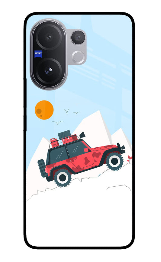 Mountain Trail Beast Vivo V60 5G Glass Case