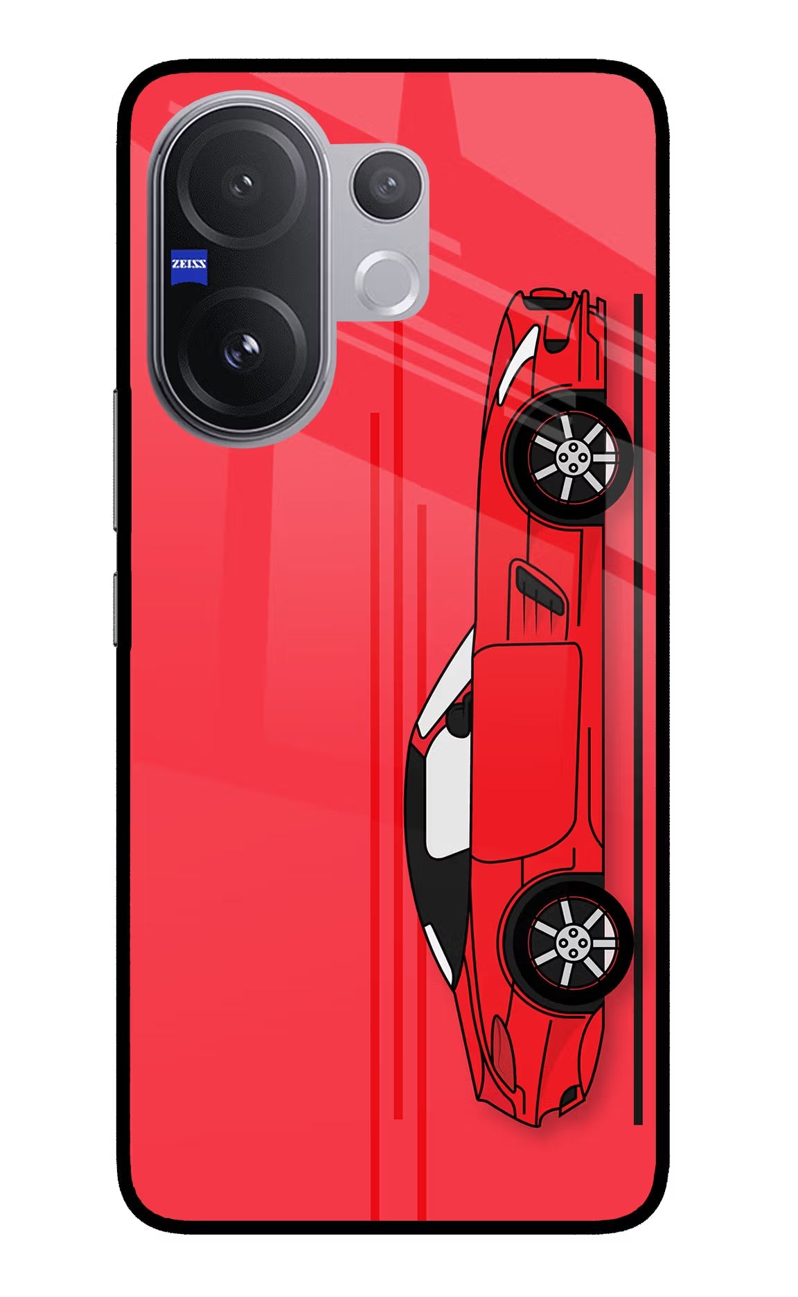 Red Velocity Vivo V60 5G Back Cover