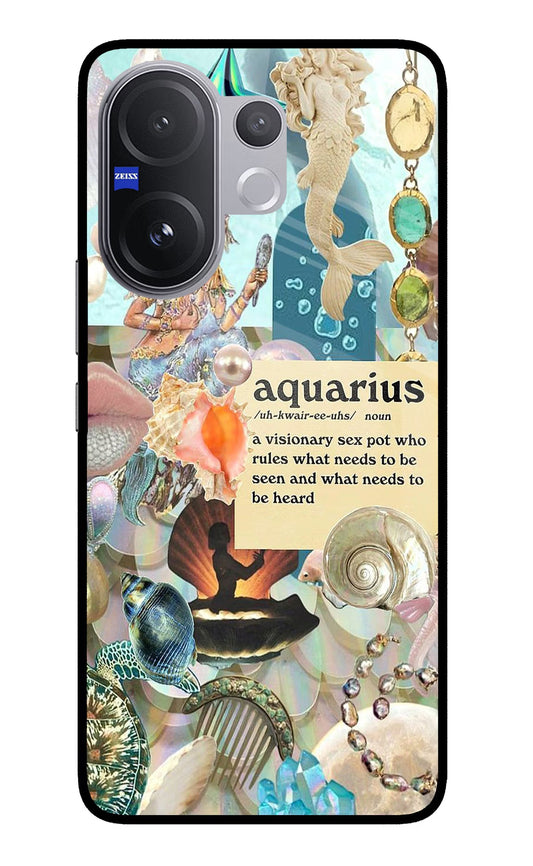 Aquarius Zodiac Vivo V60 5G Back Cover