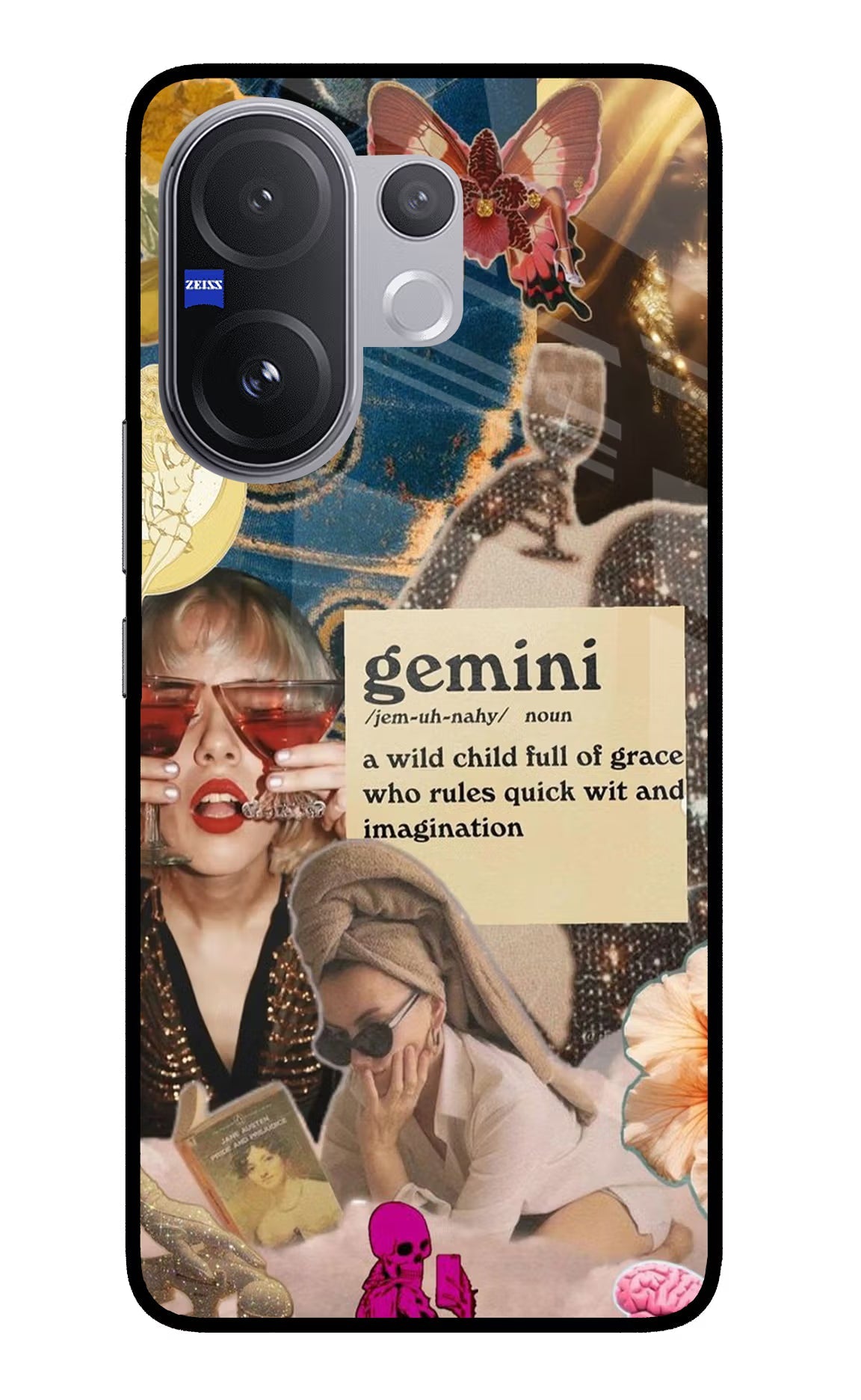 Gemini Zodiac Vivo V60 5G Back Cover