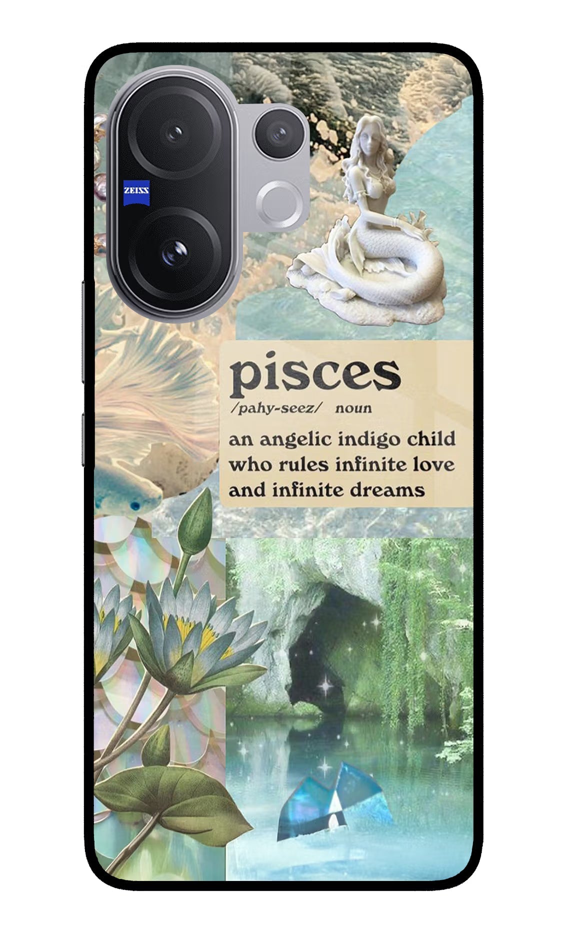 Pisces Zodiac Vivo V60 5G Back Cover