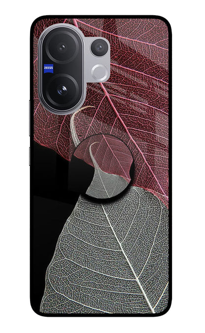 Leaf Pattern Vivo V60 5G Pop Case