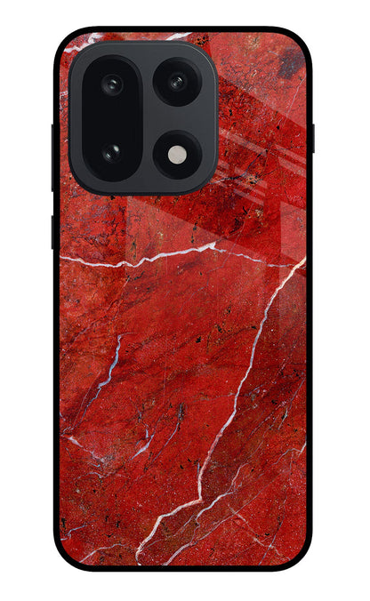Red Marble Design OnePlus 15 Back Cover