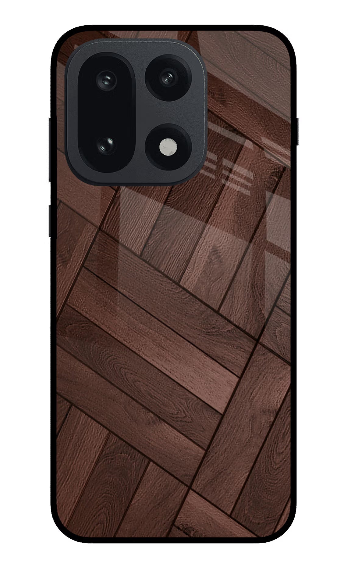 Wooden Texture Design OnePlus 15 Back Cover