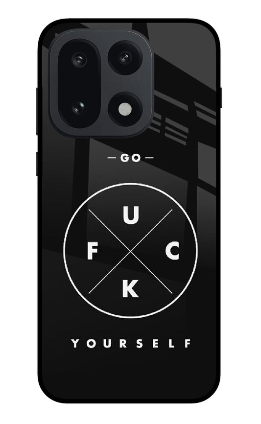 Go Fuck Yourself OnePlus 15 Back Cover