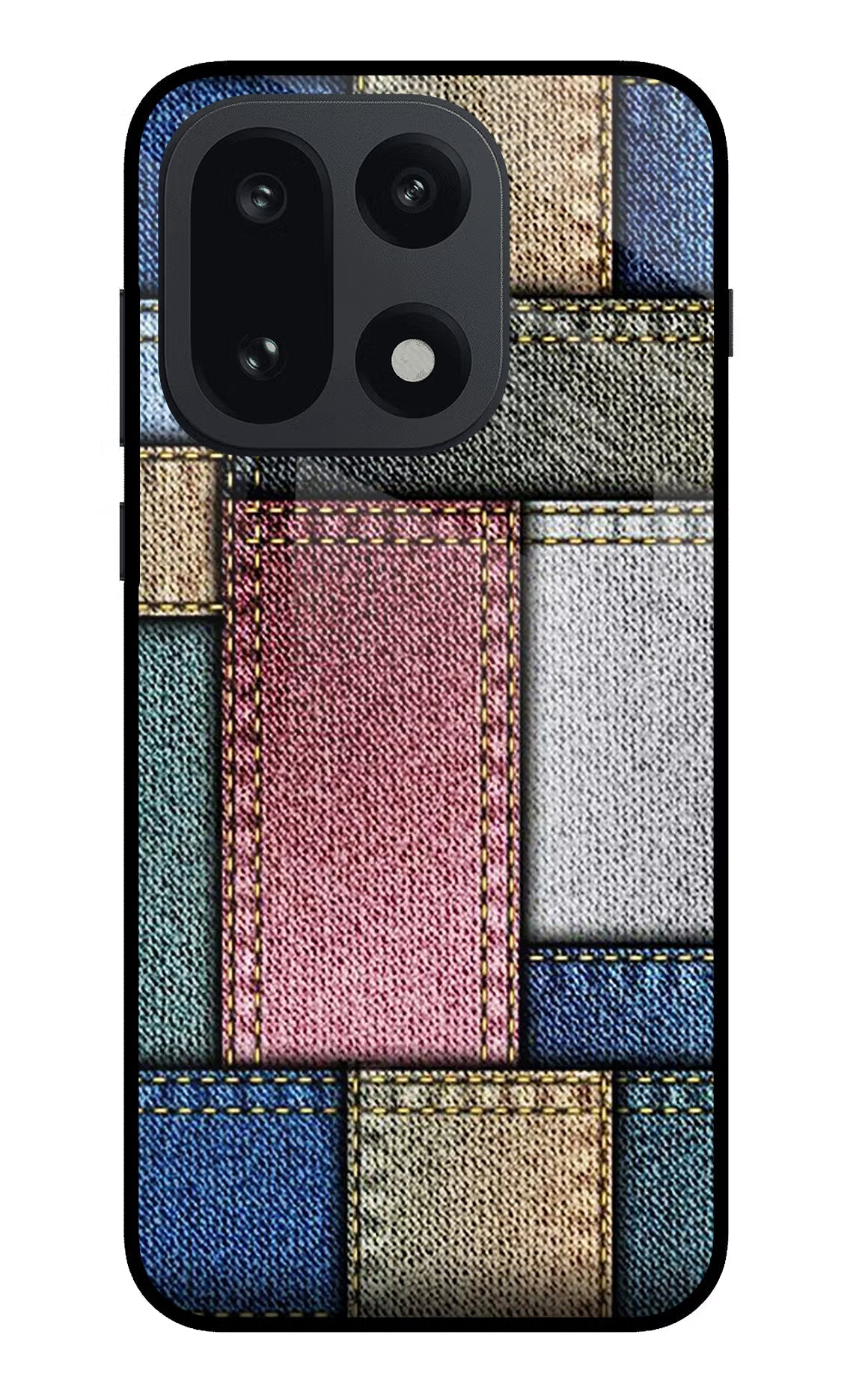 Multicolor Jeans OnePlus 15 Glass Case