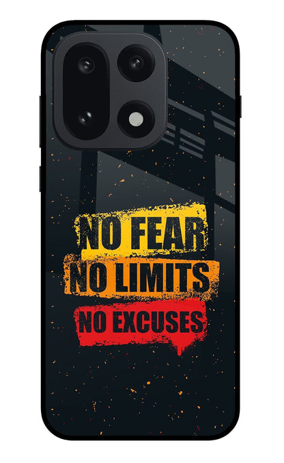 No Fear No Limits No Excuse OnePlus 15 Back Cover