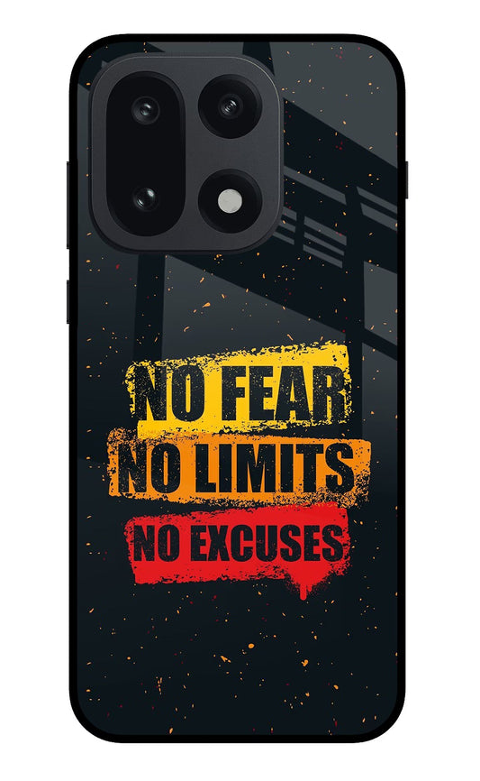 No Fear No Limits No Excuse OnePlus 15 Back Cover
