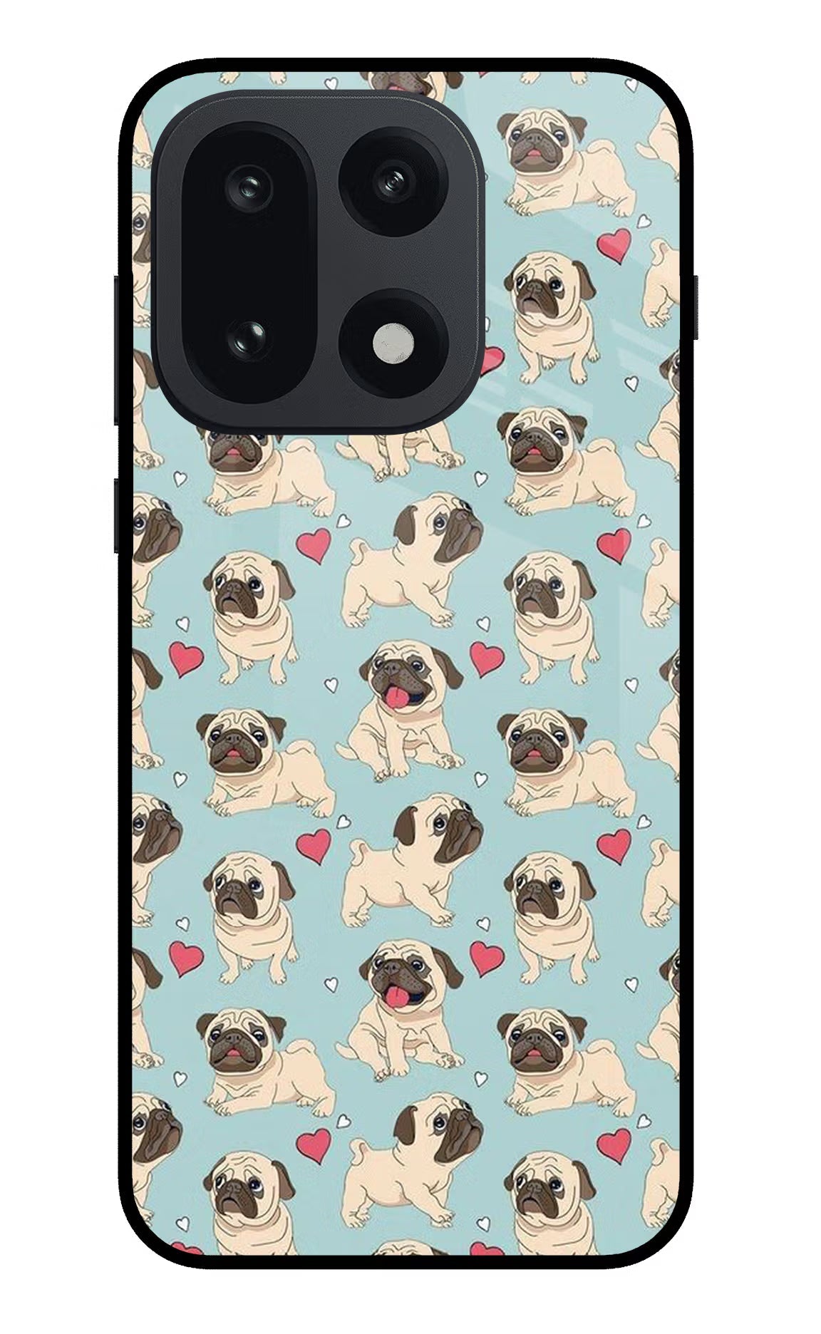 Pug Dog OnePlus 15 Glass Case