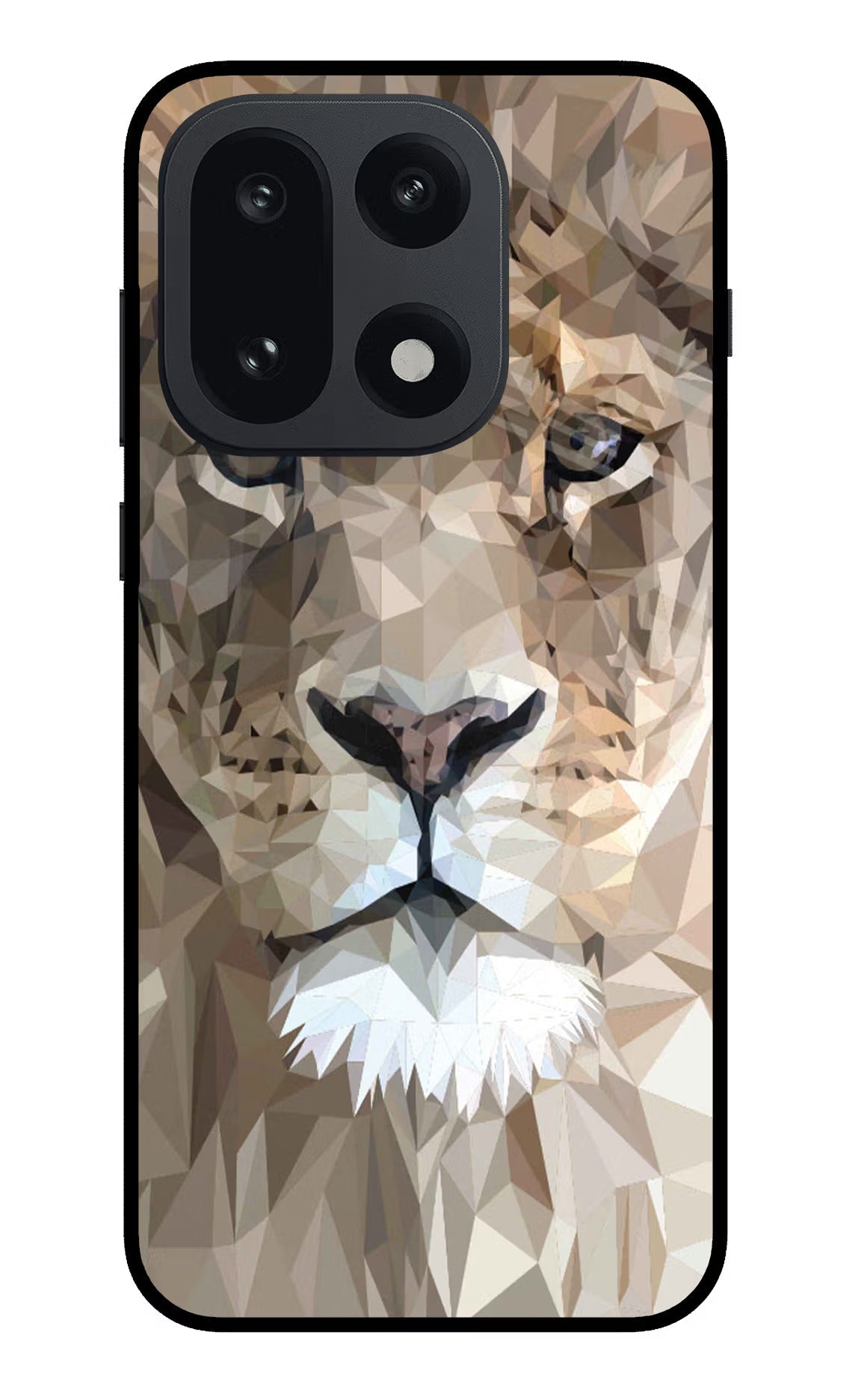 Lion Art OnePlus 15 Glass Case