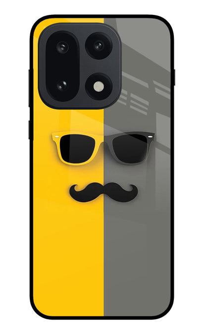 Sunglasses with Mustache OnePlus 15 Back Cover