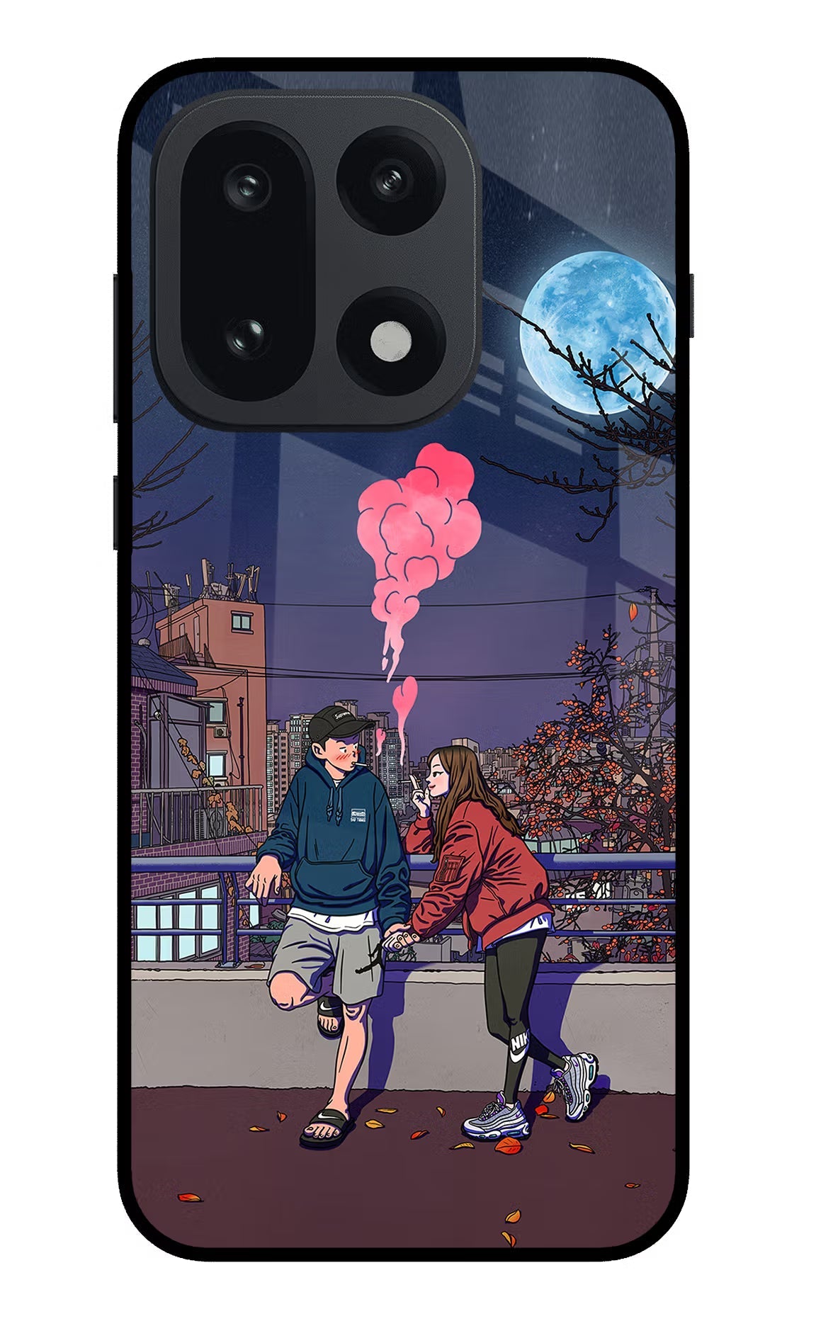 Chilling Couple OnePlus 15 Back Cover