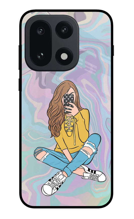 Selfie Girl OnePlus 15 Back Cover