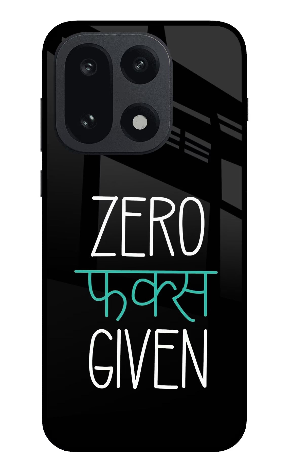 Zero Fucks Given OnePlus 15 Back Cover