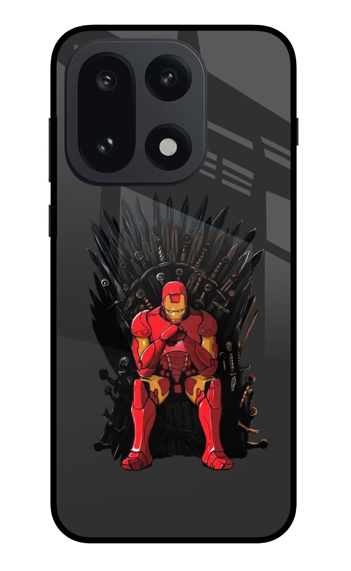 Ironman Throne OnePlus 15 Glass Case