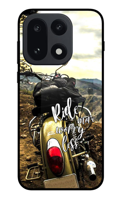 Ride More Worry Less OnePlus 15 Back Cover
