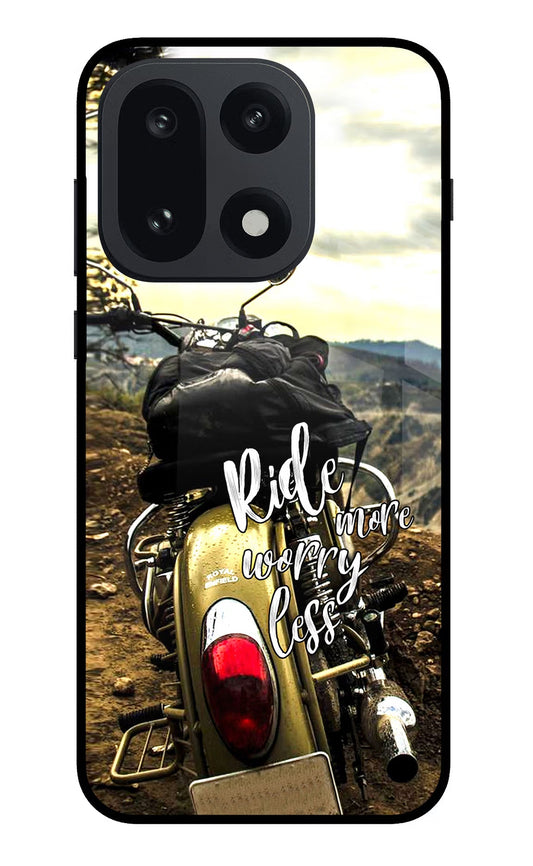 Ride More Worry Less OnePlus 15 Back Cover