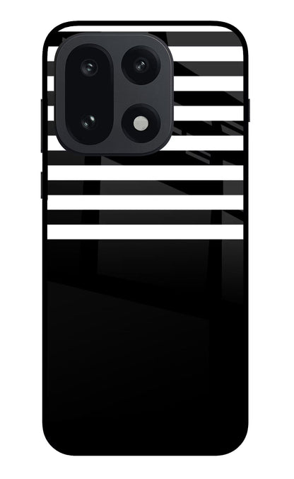 Black and White Print OnePlus 15 Back Cover