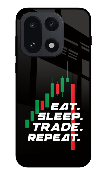 Eat Sleep Trade Repeat OnePlus 15 Back Cover