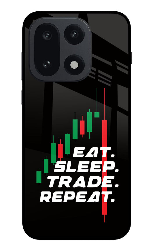 Eat Sleep Trade Repeat OnePlus 15 Back Cover