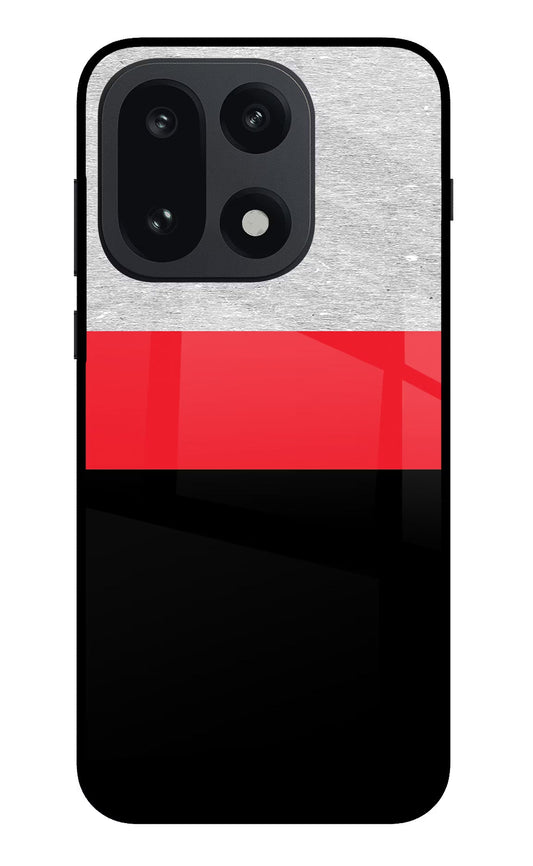 Tri Color Pattern OnePlus 15 Back Cover