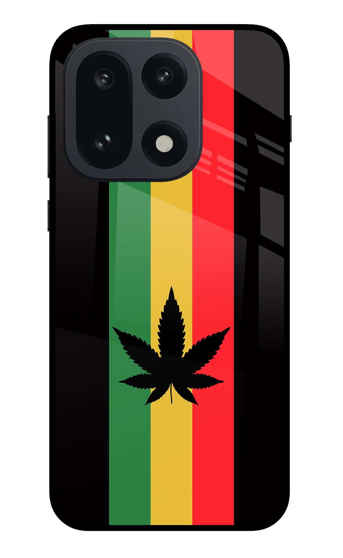 Weed Flag OnePlus 15 Glass Case