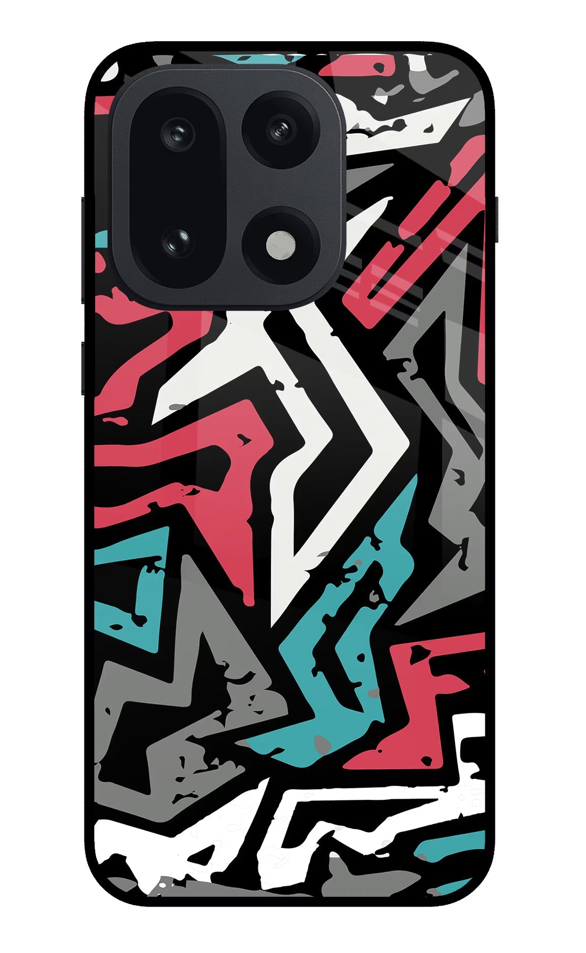 Geometric Graffiti OnePlus 15 Back Cover