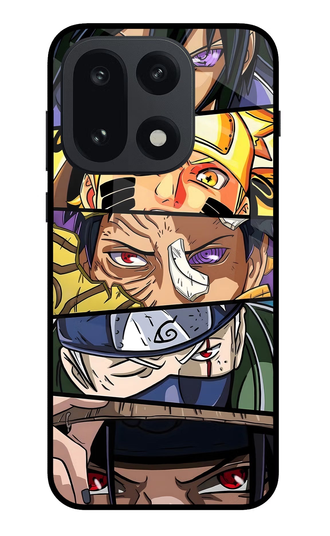 Naruto Character OnePlus 15 Glass Case
