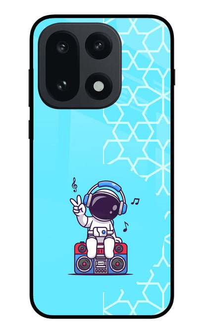 Cute Astronaut Chilling OnePlus 15 Back Cover