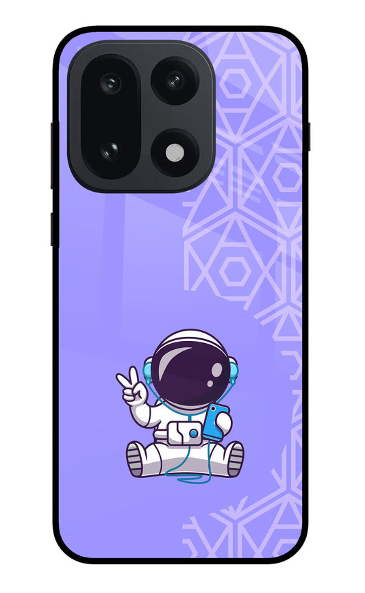 Cute Astronaut Chilling OnePlus 15 Back Cover