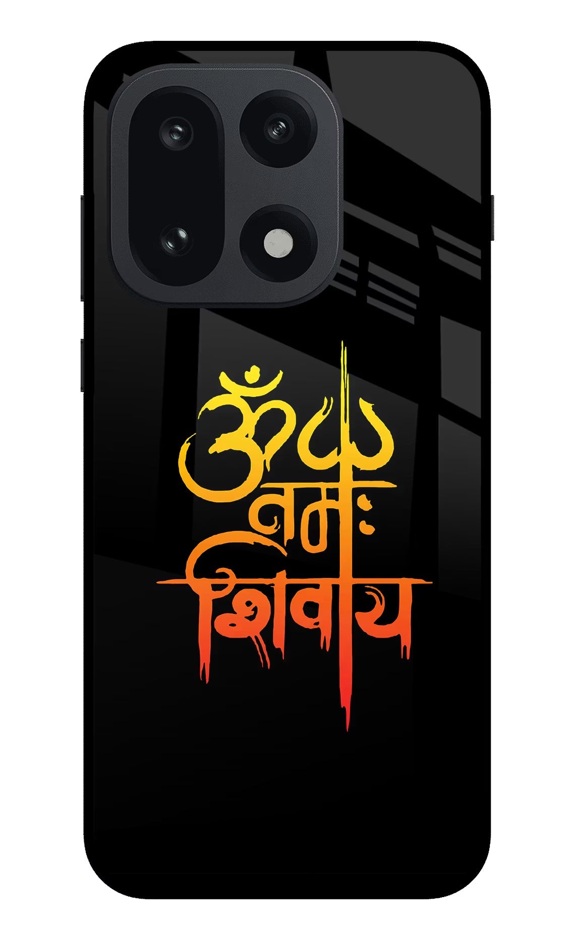 Om Namah Shivay OnePlus 15 Glass Case