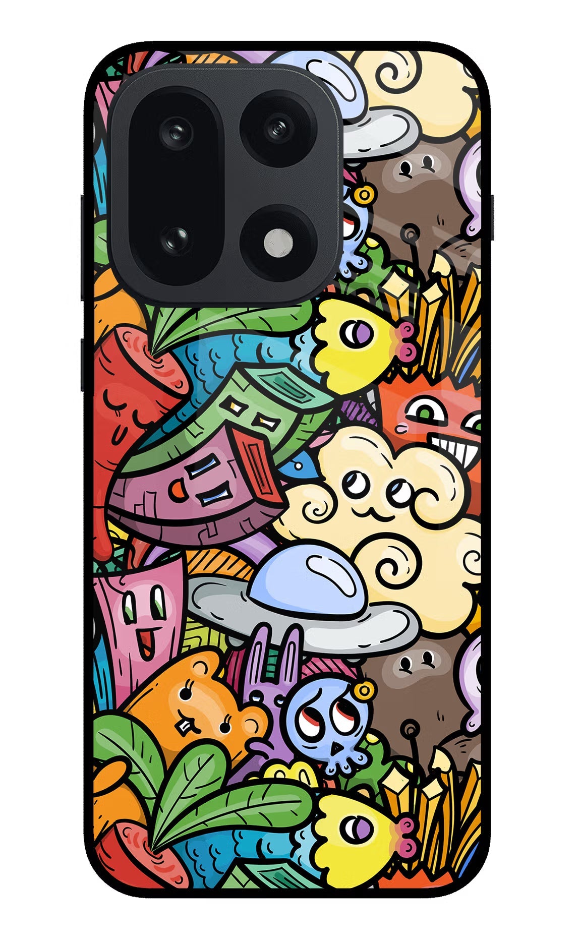 Veggie Doodle OnePlus 15 Back Cover