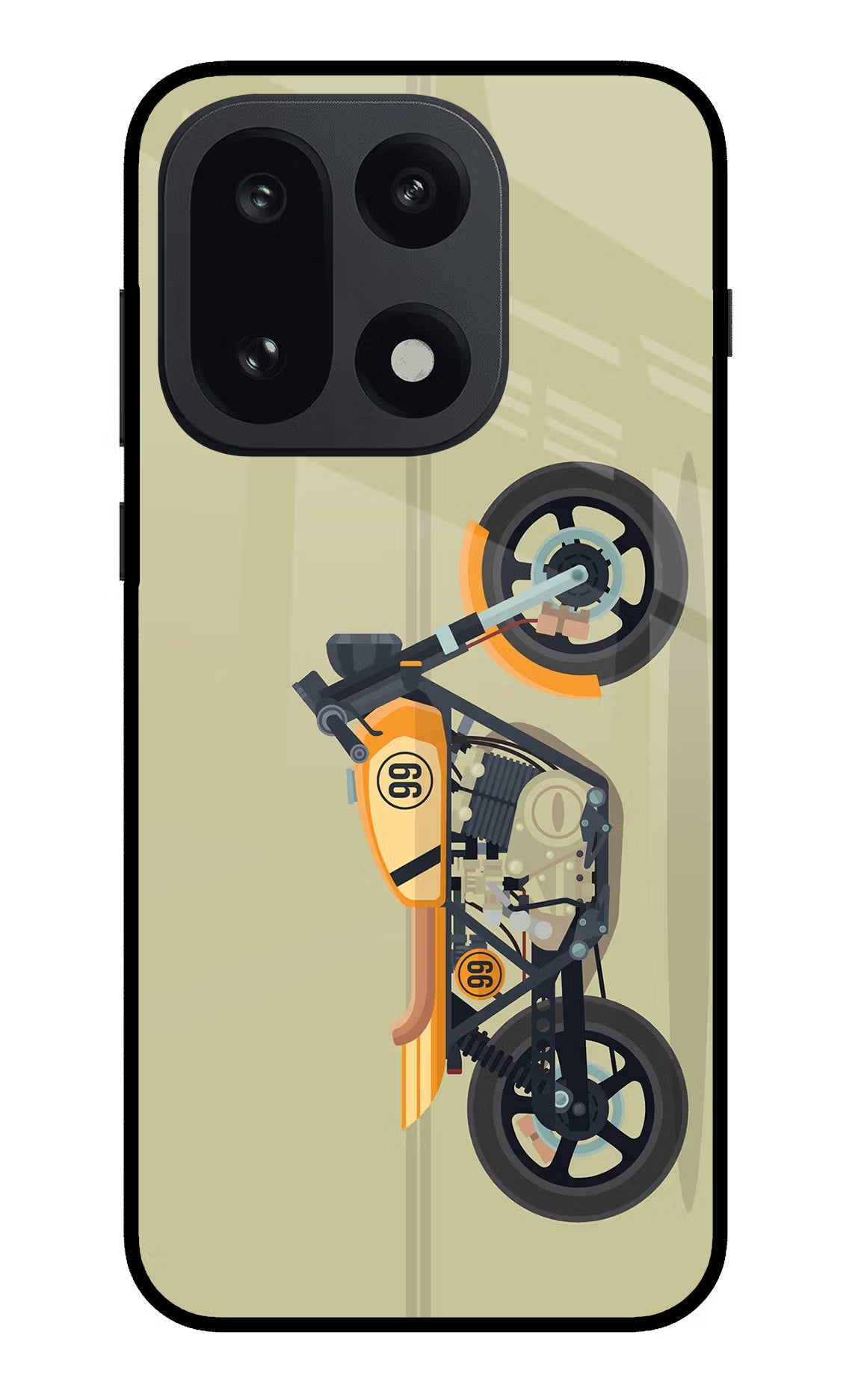 Vertical Speedster OnePlus 15 Glass Case