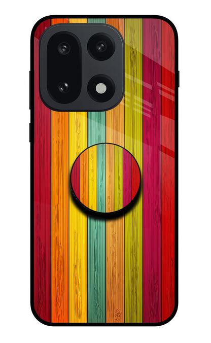 Multicolor Wooden OnePlus 15 Pop Case