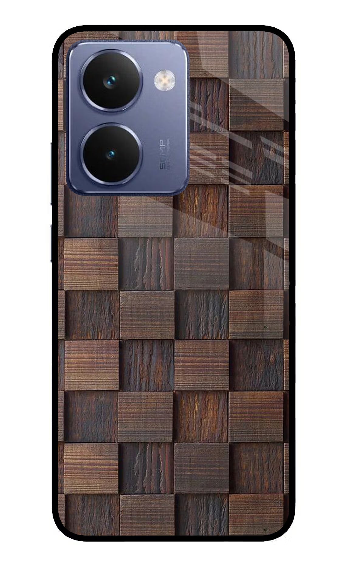 Wooden Cube Design Realme P3 Ultra 5G Back Cover