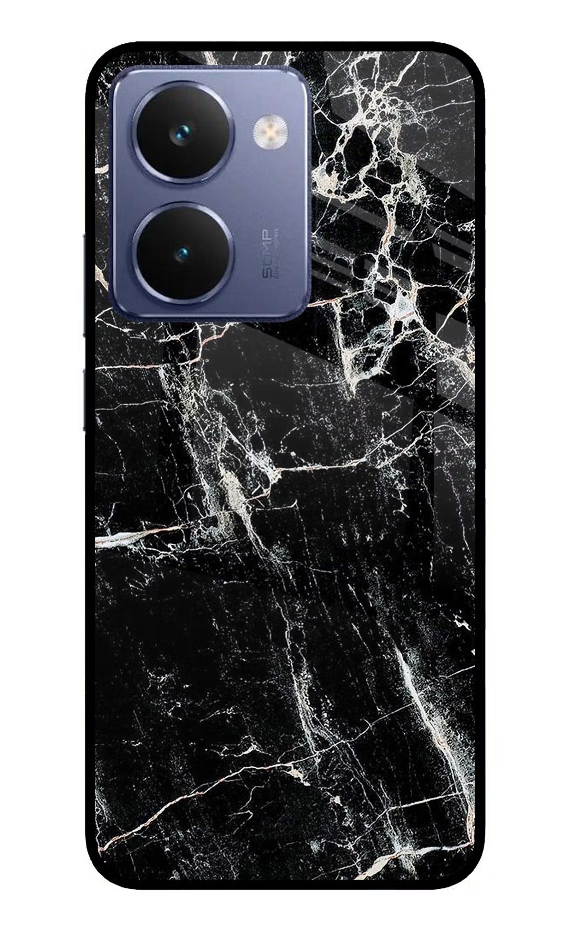 Black Marble Texture Realme P3 Ultra 5G Back Cover