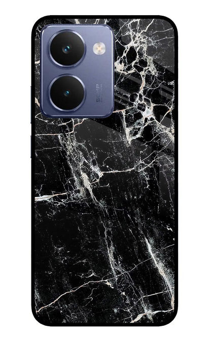 Black Marble Texture Realme P3 Ultra 5G Back Cover