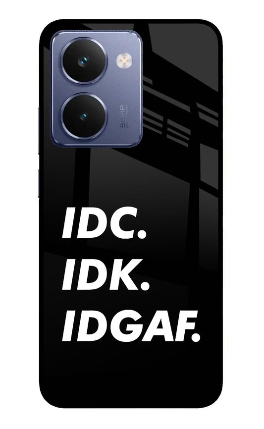 Idc Idk Idgaf Realme P3 Ultra 5G Glass Case