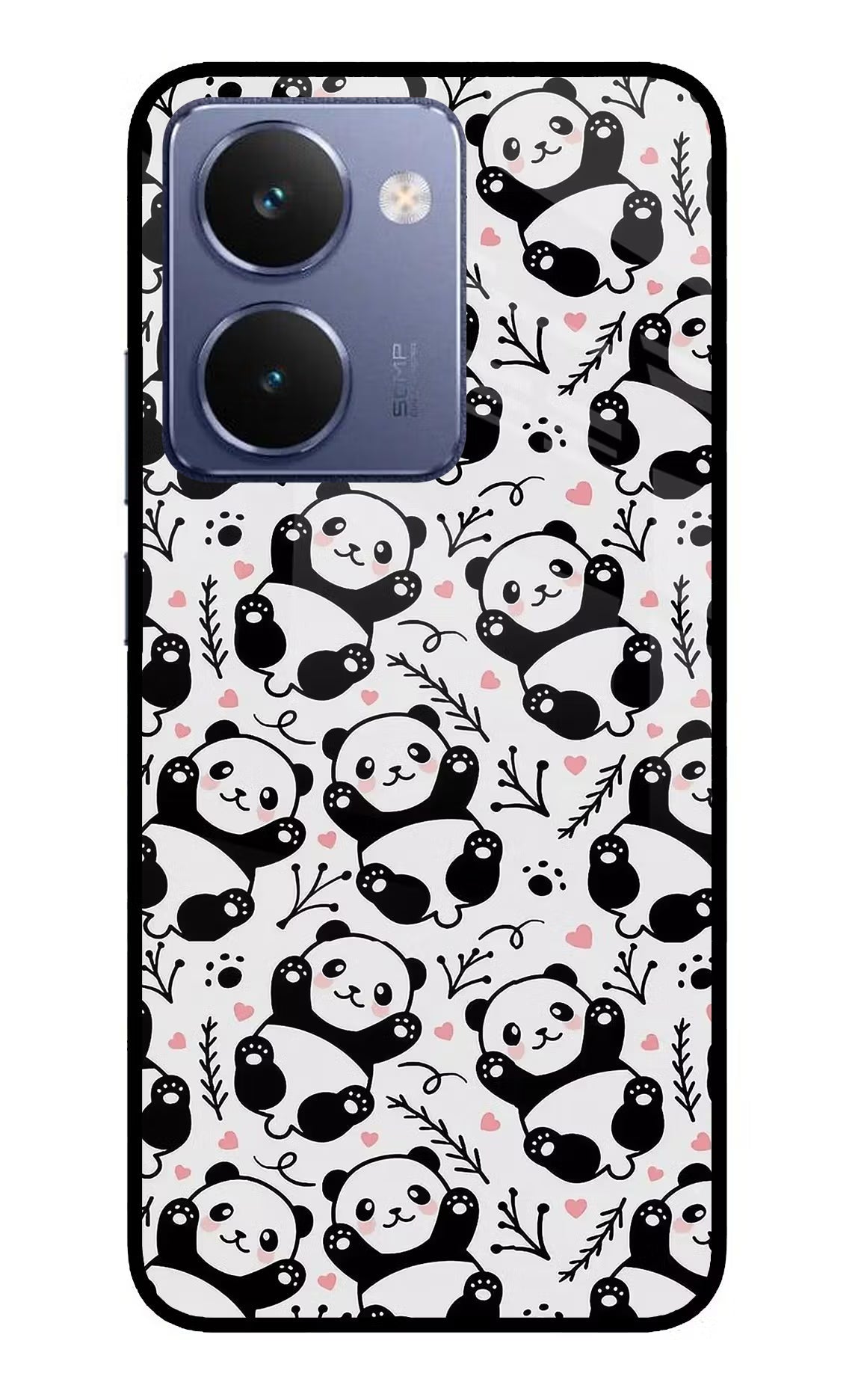 Cute Panda Realme P3 Ultra 5G Glass Case