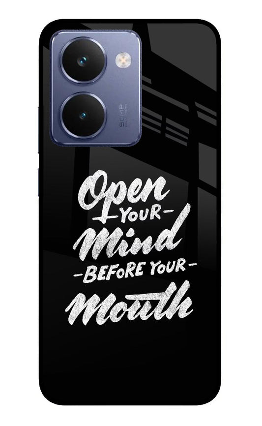 Open Your Mind Before Your Mouth Realme P3 Ultra 5G Back Cover