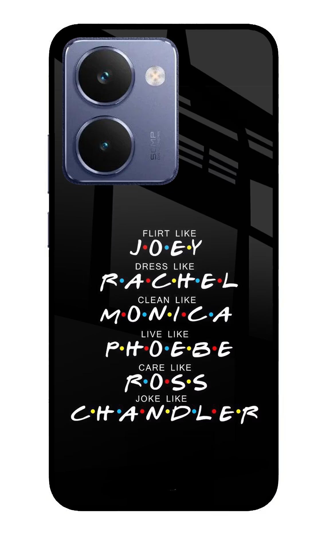 FRIENDS Character Realme P3 Ultra 5G Glass Case