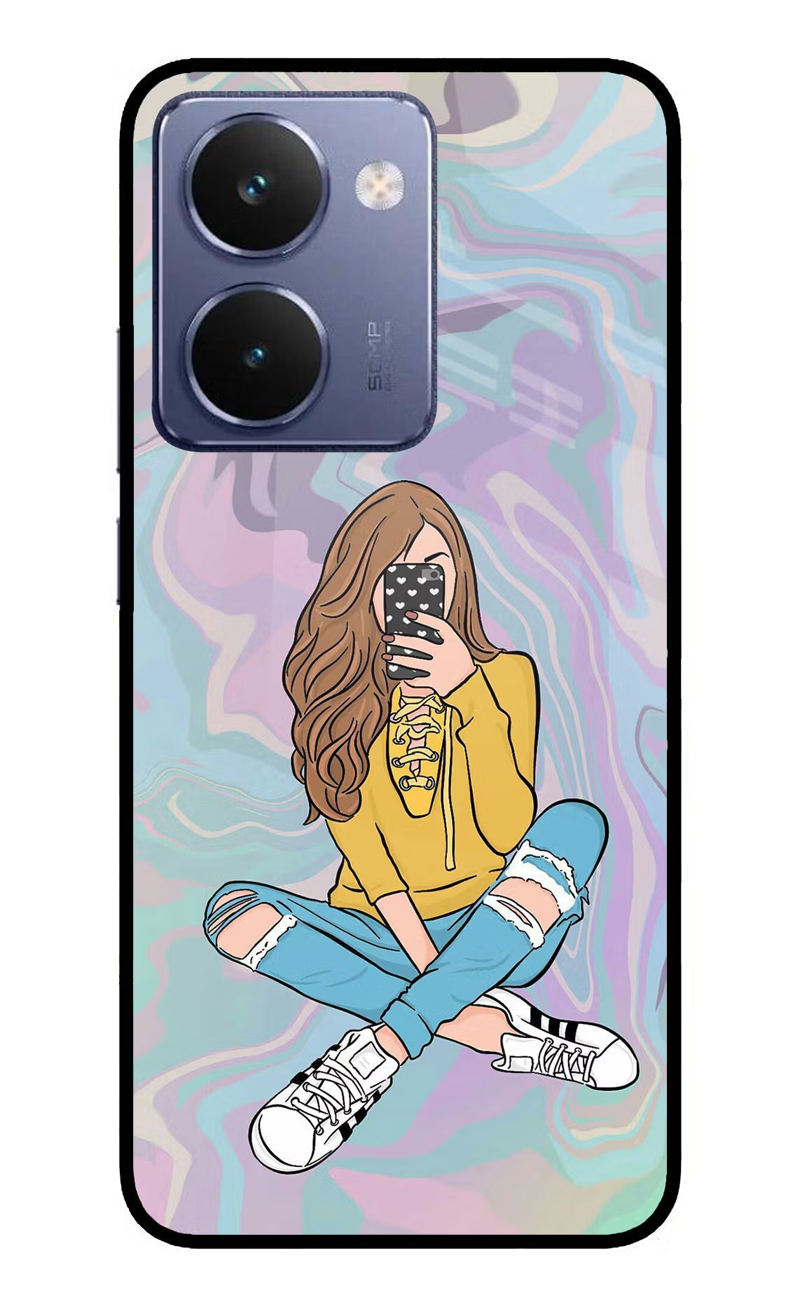 Selfie Girl Realme P3 Ultra 5G Glass Case