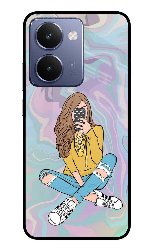 Selfie Girl Realme P3 Ultra 5G Back Cover