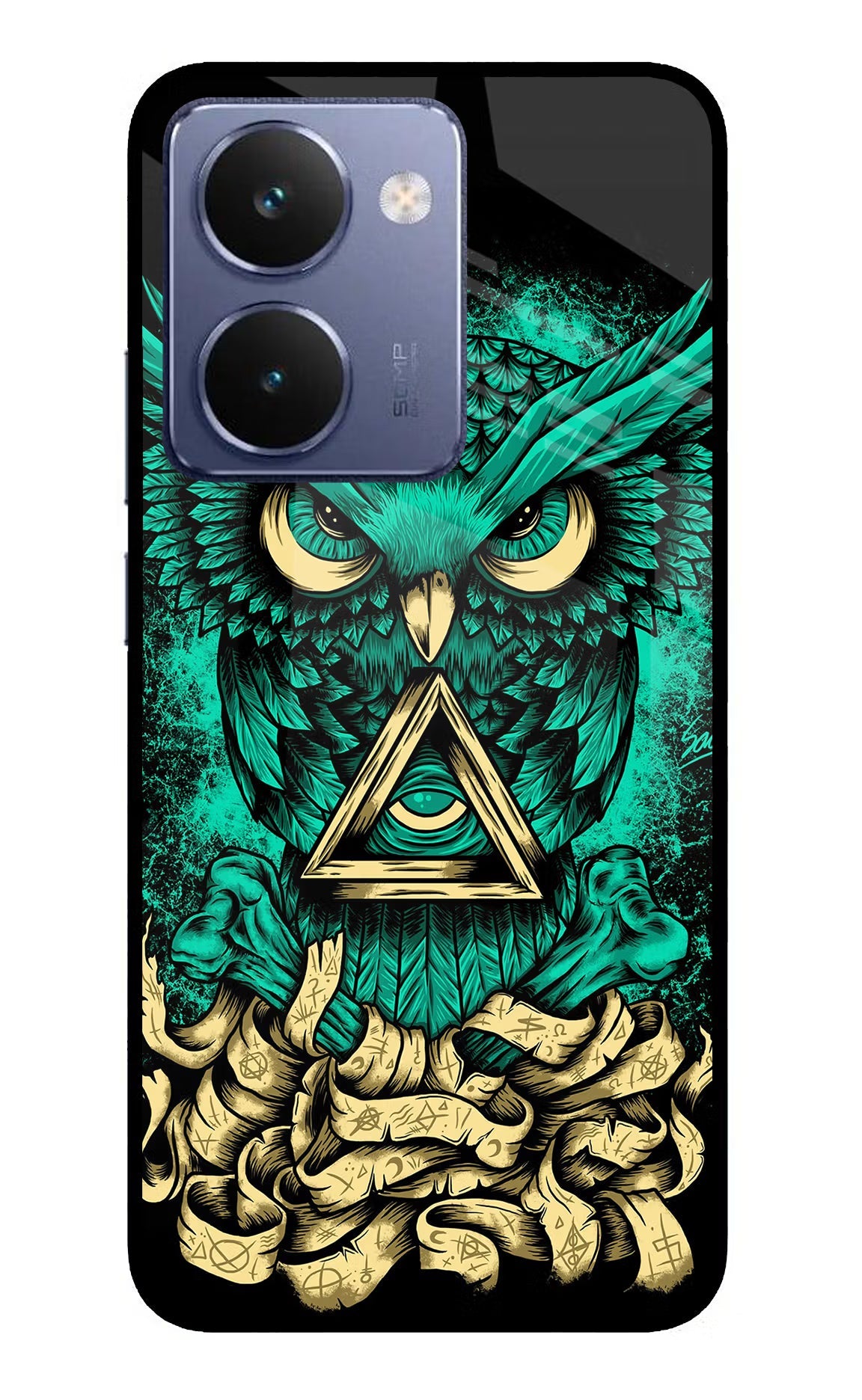Green Owl Realme P3 Ultra 5G Glass Case