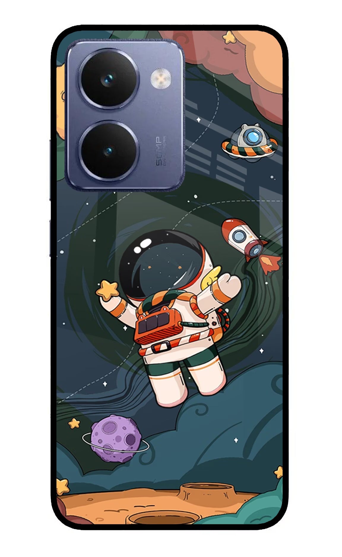 Cartoon Astronaut Realme P3 Ultra 5G Back Cover
